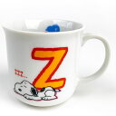 スヌーピー イニシャルマグカップ コップ(Z)キッチンSNOOPY
