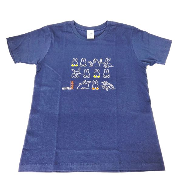 miffy ミッフィー Tシャツ Mサイズ Miffy×鳥獣戯画 にぎやか 洋服 鳥獣戯画 グッズのサムネイル