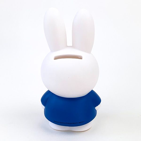 ミッフィー miffy マネーバンク マネーボックス ブルー 貯金箱 Sサイズ [3]