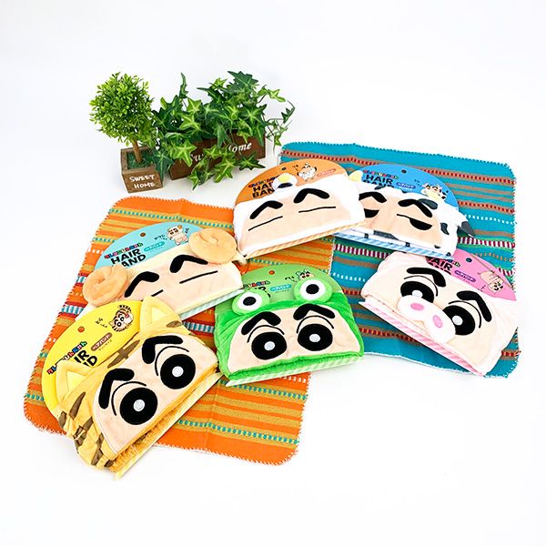 クレヨンしんちゃん ヘアバンド 変身しんちゃん/ひつじ バスグッズ 洗顔 メイク