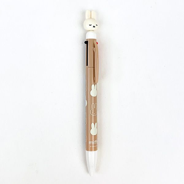 ミッフィー 3色ボールペン ブラウン 文具 ステーショナリー 学校 オフィス