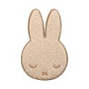 ミッフィー miffy サガラ刺繍マルチミニマット (モカ) コースター インテリア