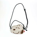 スヌーピー ダイカットショルダー2WAYトートバッグ ベージュ ルート—ト スマホショルダー SNOOPY