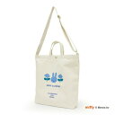 ミッフィー miffy 2WAY 帆布 トートショルダー ブルー