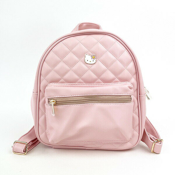 サンリオ ハローキティ ピンクキルト リュックサック かばんのサムネイル