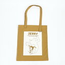 トムとジェリー×グレムリン マッシュアップポスタートートバッグ ベージュ