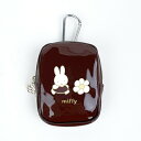 ミッフィー miffy ミニポーチ (ブラウン)(4)