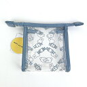 ミッフィー miffy PVCフラットポーチ ブルー 小物入れ キャンディーSWEET(4)