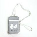 ミッフィー miffy ミッフィー&ダーン スマホショルダー フェイスサガラシリーズ