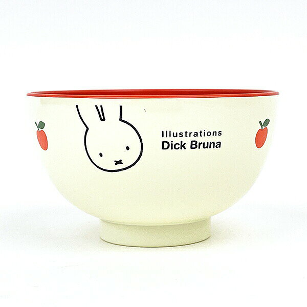 ミッフィー miffy アップル 塗汁椀(M) 食器 お椀 日本製 perfectworld-tokyo-10303814 キャラグッズ PERFECT WORLD TOKYO サンプル画像2