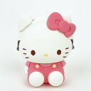 サンリオ ハローキティ お座り型シリコンがまぐちポーチ 3D POCHI ピンク Sanrio