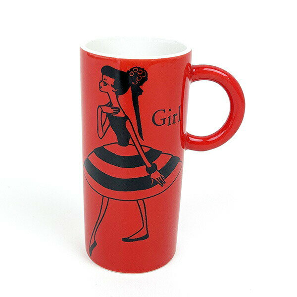 内藤ルネ RUNE-Girl トールマグ レッド マグカップ キッチン 日本製