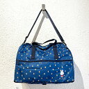 ミッフィー miffy えんぴつ 折りたたみボストンバッグ(M) (ネイビー) トラベル miffy 送料込み