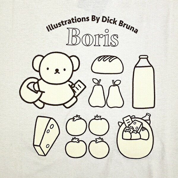 ミッフィー miffy かいもの Tシャツ アイボリー Lサイズ アパレル