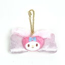 サンリオ ふわみみリボン バッグチャーム マイメロディ キーホルダー アクセサリー マスコット
