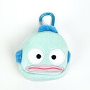 サンリオ ハンギョドン カラビナミニポーチ 小物入れ グリーン(4)