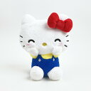 サンリオ ハローキティ いろいろふぇいす うふふ ぬいぐるみ Sサイズ インテリア ブルー