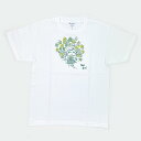 水森亜土 シルクスクリーンプリント Tシャツ(ハナ) (ホワイト) アパレル 亜土ちゃん