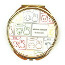 ミッフィー MIFFY&ANIMALS コンパクトミラー 鏡