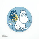 ムーミン コースターマグネット ブルー MOOMIN