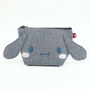 サンリオ シナモロール EDWIN 化粧ポーチ デニム コラボ