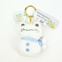 サンリオ けろけろけろっぴ×かえるのピクルス カラビナマスコット(雪だるま/かえるのピクルス)(2)