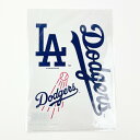MLB(メジャーリーグ) ドジャース A4 クリアファイル (ホワイト) 文具