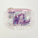 ディズニープリンセス アリエル バレエコア フリル付クリアポーチ Disney