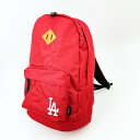 MLB(メジャーリーグ) ドジャース リュック (レッド) バッグ 送料込み