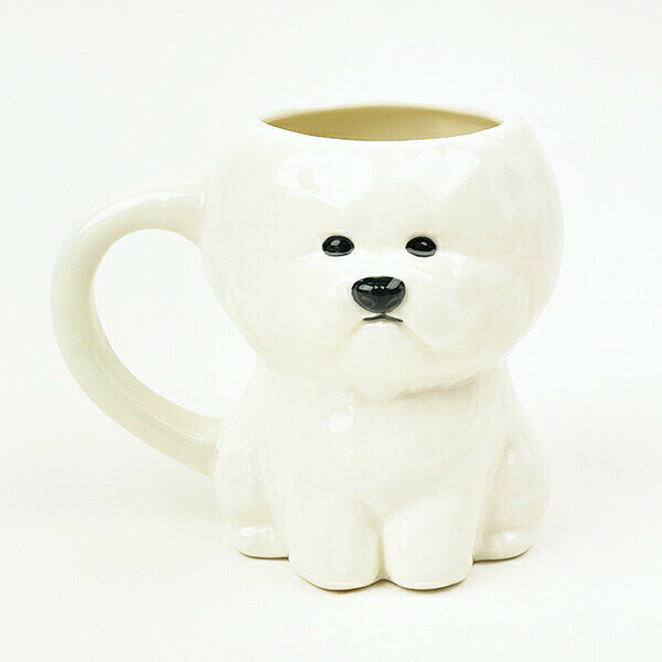 ビションフリーゼ ダイカットマグカップ コップのサムネイル