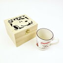スヌーピー 木箱入マグ ホワイト チャーリーブラウン キッチン マグカップ SNOOPY