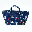 スヌーピー ナイト&スリープネイビー バッグインバッグ ランチ用品 SNOOPY