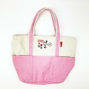 スヌーピー トートバッグ(M) (ピンク) ランチ SNOOPY ROOTOTE ルートート コラボ 送料込み
