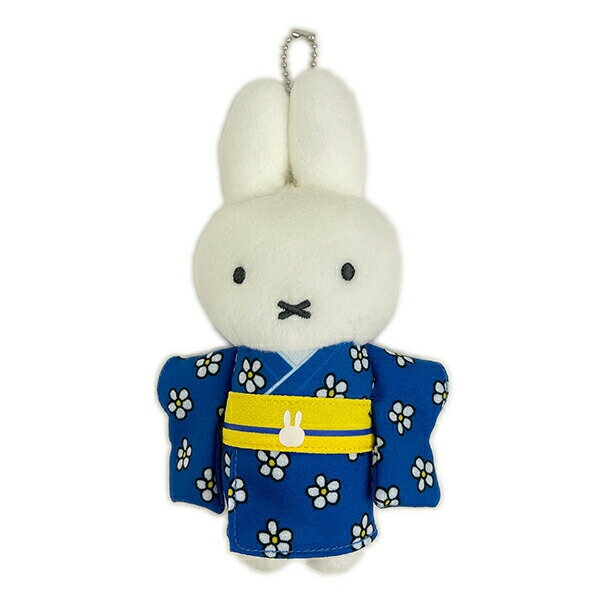 ミッフィー miffy ジャパネスクミッフィー 着物マスコットキーチェーン バースデー花柄のサムネイル