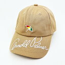Arnold Palmer(アーノルドパーマー) つばロゴキャップ (ベージュ) 帽子 アパレル