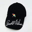 Arnold Palmer(アーノルドパーマー) つばロゴキャップ (ブラック) 帽子 アパレル