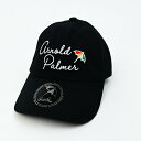 Arnold Palmer(アーノルドパーマー) 筆記体ロゴキャップ (ブラック) 帽子 アパレル