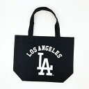 MLB(メジャーリーグ) ドジャース キャンパストートバッグ ブラック
