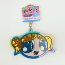 パワーパフガールズ ホロキラキーホルダー バブルス ブルー