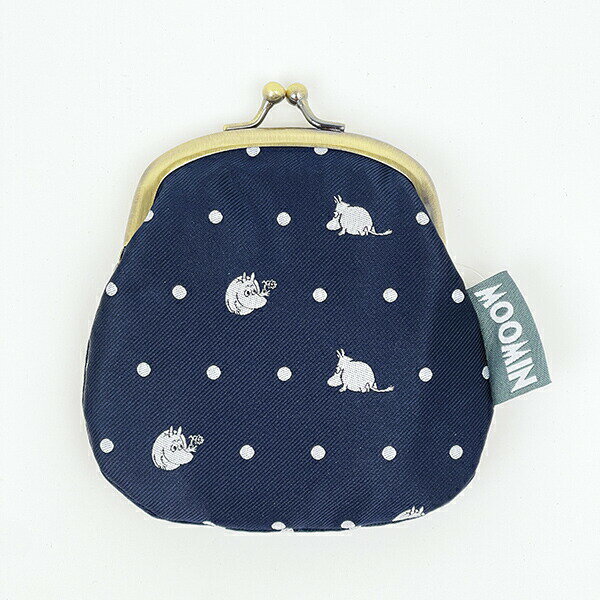 ムーミン ムーミン ジャガード ポーチガマグチ 財布 MOOMINのサムネイル