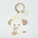 mikko illustrations ミッコ スフレ アクリル染色キーホルダー
