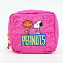 スヌーピー キルティングポーチ SNOOPY
