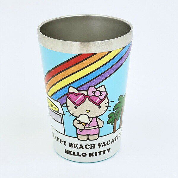 サンリオ 日焼け キティ ステンレスタンブラー アイス コップ Sanrioのサムネイル