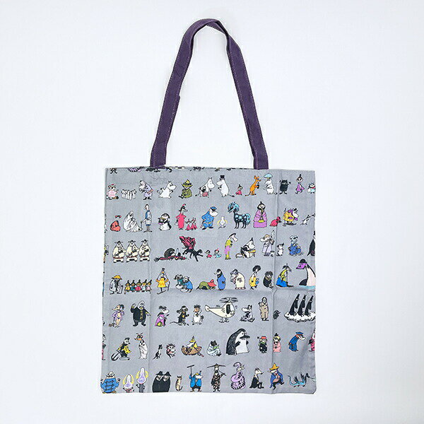 ムーミン オールスター ビッグトートバッグ (グレー) MOOMIN
