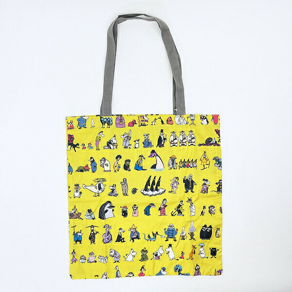 ムーミン オールスター ビッグトートバッグ (イエロー) MOOMIN