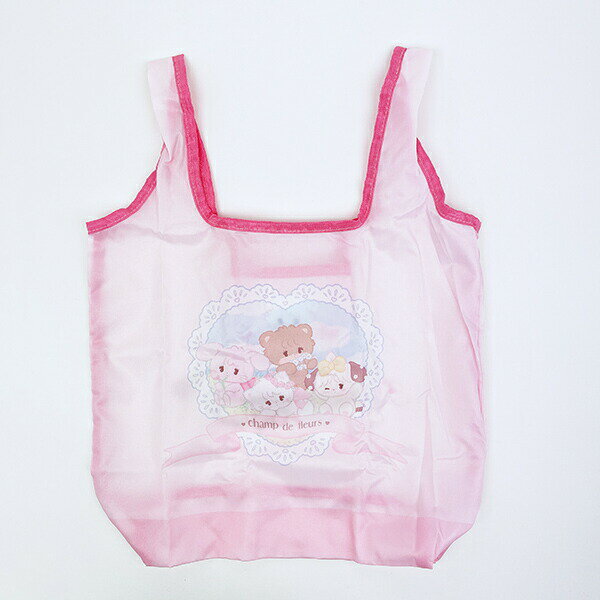 mikko illustrations ミッコ エコバッグ (ピンク)のサムネイル