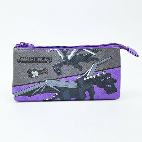 マインクラフト エンダードラゴン＆ウォーデン スリーポケットポーチ マイクラ