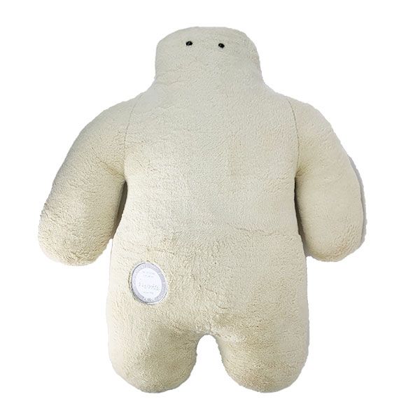 フニオ 抱きまくら BIG ぬいぐるみ リラックス 癒し アイボリー 送料込み