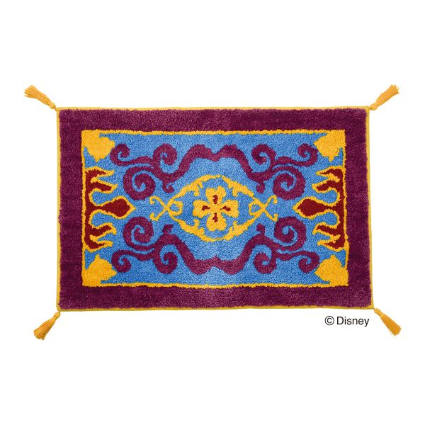タフト マット アラジンと魔法のランプ 魔法のじゅうたん ディズニー インテリア 絨毯 ラグ ウィンターのサムネイル