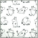 ムーミン MOOMIN マイクロファイバーふきん キッチン ホワイト(3)